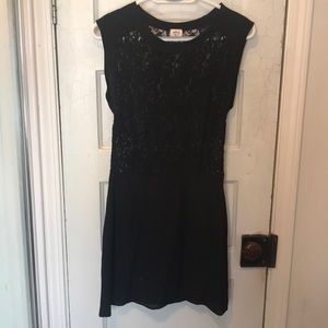 Wilfred silk black dress